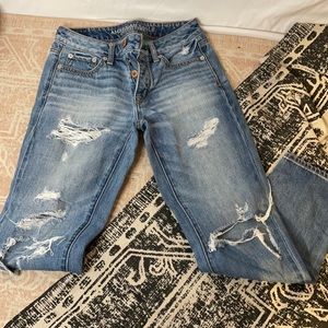 AE mom jeans